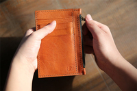 Dompet Koin Kulit Pria Wanita Tempat Kartu Kredit Dompet Kunci Resleting Anak Perempuan Dompet Clutch Rfid Toko Online Harga Pabrik India