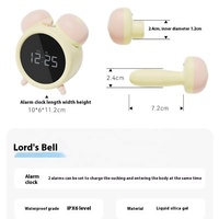 Nouvel Arrivage : Vibrateur de Luxe pour Adultes en ABS, Tendance, Contrôle par Application, Jouets Sexuels Intelligents, Horloge de Table Intérieure, Réveil Féminin à Motif Dessin Animé