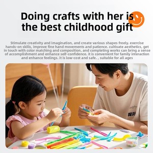 Bâtonnets en chenille épaissis, nettoyeurs de tuyaux, jouets éducatifs DIY pour enfants, activités de <span class=keywords><strong>maternelle</strong></span>, préscolaire et en classe - Product Image 3