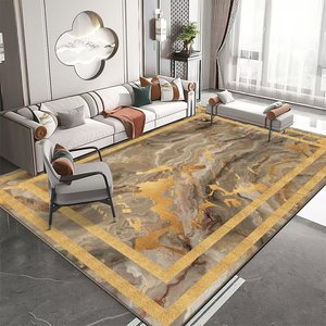 Sang Trọng Hiện Đại Phong Cách Tùy Chỉnh Polyester Thảm Không-Trượt Thấm Nhà Sofa Bàn Trà Phòng Ngủ Cầu Nguyện Cắm Trại Dã Ngoại Máy Làm - Product Image 6