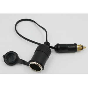 Adaptador de Corriente para Encendedor de Cigarrillos de Coche, Convertidor de Enchufe DIN para Motocicleta de 12V/24V CC con Cable - Product Image 2