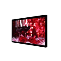 Écran interactif numérique LCD mural fin de 43 pouces avec résolution 1920x1080, ports VGA, connectivité USB