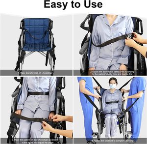 Ascensor de evacuación, Tobogán, almohadilla de transferencia de pacientes, tablero deslizante de escalera OEM, elevador de pacientes, eslinga de transferencia de pacientes, tablero deslizante de escalera - Product Image 5