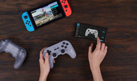 8Bitdo Pro 2 BT controlador inalámbrico gamepad para interruptor PC macOS Android de vapor y Raspberry Pi (G clásico edición) joystick