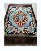 La migliore vendita Raschel personalizzato flanella visone spugna tappetino da preghiera islamico tappeto da preghiera tapete sala