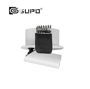 GUPO 2W Projecteur encastré mini orientable et télescopique 24V CRI90, <span class=keywords><strong>Spot</strong></span> réglable rétractable pour vitrine de bijoux - Product Image 3
