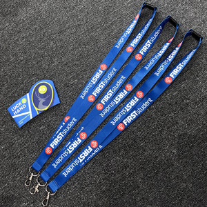 Free Custom Nylon <b>Lanyards</b> With Full Color Letterpress Printing Personalized for Promotional Event Gifts - Product Image 2
