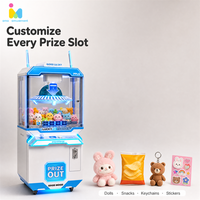 Distributeur automatique de cartes, de snacks et de cadeaux à monnayeur pour salles de jeux et magasins