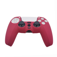 Housse en silicone pour manette PS5 pour manette sans fil DualSense Edge PS5, protection antidérapante pour PS5