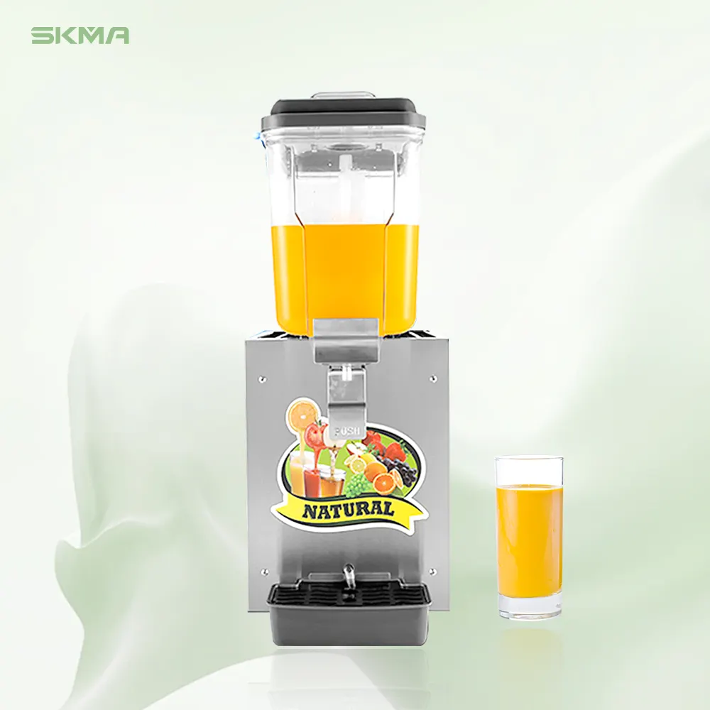 מתקן משקאות חשמלי באיכות גבוהה עם מיכל יחיד ערבוב טעמים שונים נפח גדול של מיץ פירות מתקן תה חלב