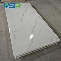 Lámina de PVC Impermeable de Lujo con Diseño de Mármol UV, Láminas de Pared 3D con Diseño de Mármol, Panel de Lámina de Mármol UV de 3 mm