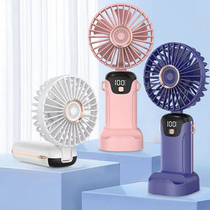Ventilador de Escritorio Portátil de Verano Directo de Fábrica N15 con Pantalla Digital, Ventilador de Oficina con Carga USB, Ventilador de Cuello Plegable - Product Image 5