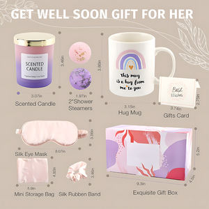 Salon <span class=keywords><strong>drôle</strong></span> personnalisé anniversaire d'entreprise épouse enseignante petite amie soeur promotionnel Get Well Soon maman femmes coffrets cadeaux pour les clients - Product Image 3
