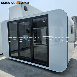 Maison conteneur en métal portable maison résidentielle en paquet plat maison individuelle vie bureau mobile - Product Image 6