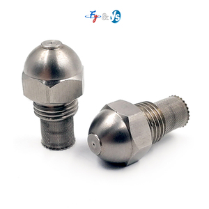 Embout de pulvérisation d'atomisation fine en acier inoxydable YS 9/16 "1/4", buse de brumisation d'huile avec filtre, buse de brûleur de <span class=keywords><strong>chaudière</strong></span> à mazout - Product Image 1