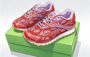 Nuevos Zapatos Casuales Ultraligeros de Malla Transpirable con Espejo, Diseño de Bloques de Color, Cuero Genuino y Suela Gruesa, Tendencia de Moda, Venta Directa de Diseñador - Product Image 3