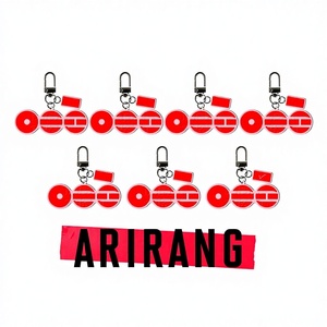 Llavero con Foto Digital de los Ídolos de KPOP Bangtan Boys, Gira Mundial 2026, ARIRANG NAME JK V <span class=keywords><strong>JIMIN</strong></span> RM - Product Image 3
