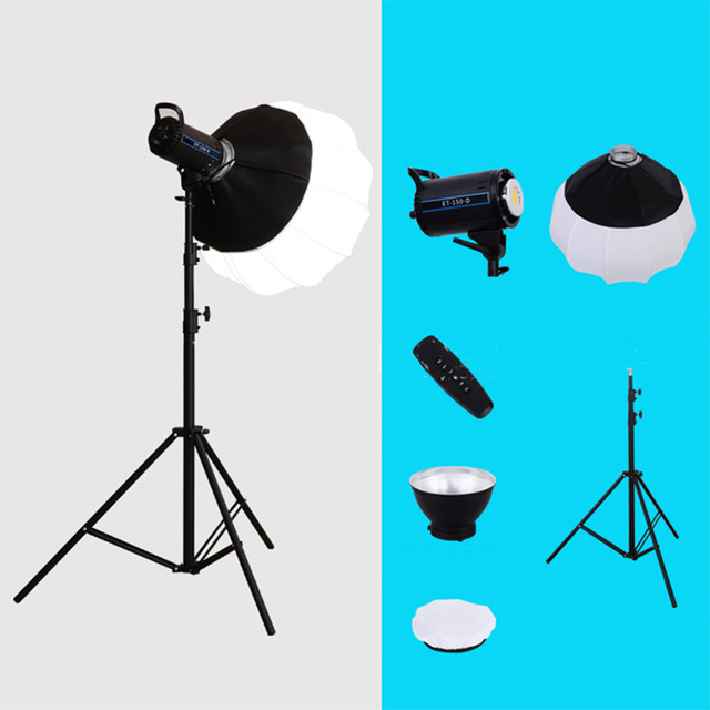 Photo Softbox Light Kit Photography Equipment Accessories Photographic Lighting for Video Studio