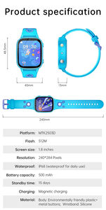 Reloj Inteligente con Linterna para Niños M03, Reloj Inteligente para Niños con Cámara, Álbum de Fotos, Juegos de Rompecabezas, Batería de 500 mAh, Calculadora - Product Image 4