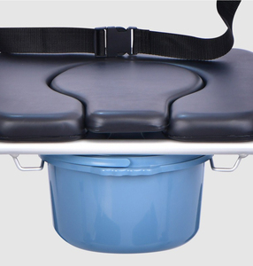 Silla de Inodoro con Ruedas para Personas Mayores, Directo de Fábrica, Asiento de Inodoro Portátil, Silla de Ducha Plegable, Ayuda de Seguridad para Baño - Product Image 4