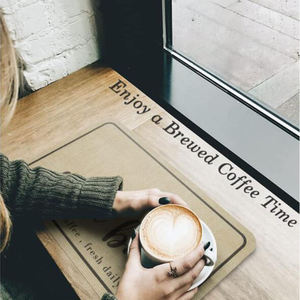 Nhà máy sản xuất cà phê máy thấm Mat nhà bếp rửa chén thanh cốc khô bảng Top cống mat - Product Image 5