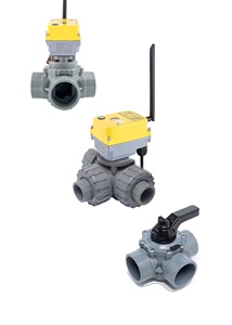 Válvula de 3 vías para agua, válvula de 3 vías para piscina, control por WiFi, personalizada de fábrica - Product Image 6