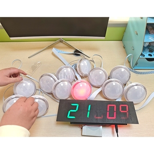 Gioco Interattivo di Reazione con Pulsanti LED, Sfida di Allenamento, Giochi di Reazione con Serpente per Parchi Giochi al Coperto - Product Image 3