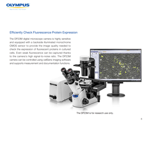Olympus CKX53 Biological <strong>Inverted</strong> <strong>Microscope</strong> 4K Camera Touch Screen Display LED Illumination IP67 Rating Manual Focus 1 Year - Product Image 2