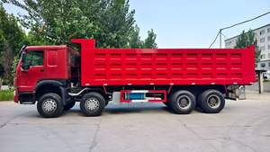 Truk sampah bekas HOWO 6X4 truk sampah truk berat untuk pengangkutan pasir dan batu - Product Image 5