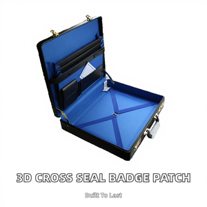 Custom Luxury Gift <b>Box</b> Handle Vintage Mdf Wooden Pu Leather Suitcase Gift <b>Box</b> for Aprons - Product Image 2
