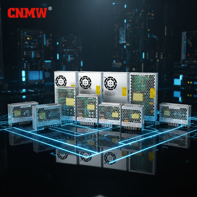 CNMW 12V 35W 50W 100W 150W 200W 500W 600W 20A SMPS Switching Power Supply for LED Strips