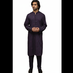 Kurta pour hommes | Ensemble Salwar Kameez formel pour les mariages et les fêtes - Product Image 1