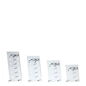 ब्लैक स्लेंट बैक सनग्लास काउंटर डिस्प्ले है, ऐक्रेलिक आंखों के चश्मे मुक्त खड़े प्रदर्शन रैक - Product Image 4