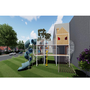 Juego <span class=keywords><strong>de</strong></span> juegos al aire libre <span class=keywords><strong>de</strong></span> acero inoxidable personalizable para escuelas, tobogán <span class=keywords><strong>de</strong></span> madera para niños, marco <span class=keywords><strong>de</strong></span> puente <span class=keywords><strong>de</strong></span> <span class=keywords><strong>paseo</strong></span>, combinación <span class=keywords><strong>de</strong></span> red <span class=keywords><strong>de</strong></span> escalada - Product Image 3