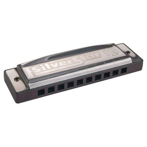 Armónica Silver Star de 10 Orificios, Diatónica en Mi Mayor, Serie para Entusiastas - Product Image 1
