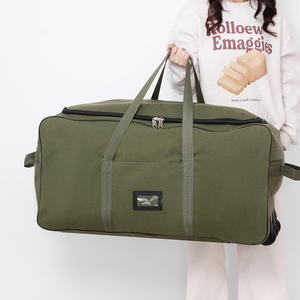 <span class=keywords><strong>Bolsa</strong></span> <span class=keywords><strong>de</strong></span> Lona <span class=keywords><strong>de</strong></span> Gran Capacidad para Envío Aéreo, con Cierre, Plegable, con Ruedas, para Viajes, Mudanzas, <span class=keywords><strong>Trabajo</strong></span>, Estudios <span class=keywords><strong>en</strong></span> <span class=keywords><strong>el</strong></span> <span class=keywords><strong>Extranjero</strong></span>, Equipaje con Ruedas - Product Image 2