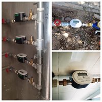 Compteur d'eau intelligent certifié MID WRAS ACS DN15-DN25mm, communication RS485/M-bus/LoRaWAN/NB-IoT/GPRS