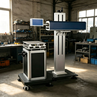 Graveur laser UV à colonne pour pièces de frein refroidies par eau - Facile à utiliser, prend en charge les formats DXF/PLT/AI