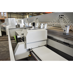 เครื่องเจาะและต๊าป CNC แบบสองแกนระบบนิวเมติกอัตโนมัติสำหรับกรอบหน้าต่างอลูมิเนียม JUNDE 6.2KW - Product Image 4