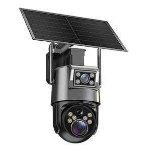 Cámara UBOX con Energía Solar, 6MP, Zoom 20X, Vigilancia Panorámica, Uso Interior y Exterior, con Intercomunicador y Función de Alarma - Product Image 1