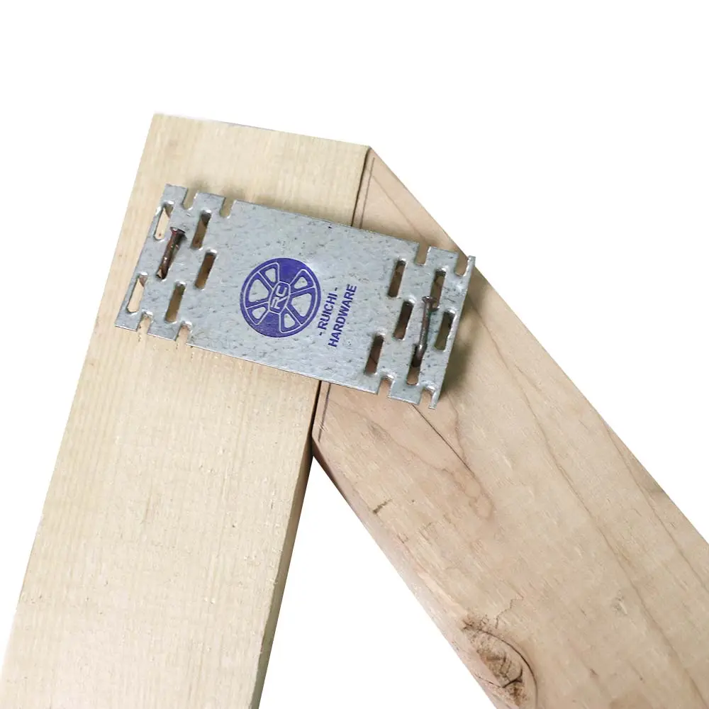 Piastre per chiodi a traliccio per tetto in metallo con connettore in legno zincato a caldo personalizzato per connettore in legno