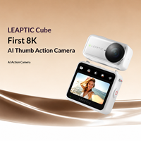 Caméra d'action portable 8K AI avec puce 4nm, commande vocale intelligente, étanche, mini caméscope sportif pour le vlogging