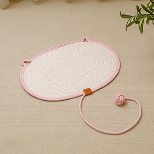 Cotton rope cat <b>scratch</b> mat, anti-<b>scratch</b> and wear-resistant dog mat, cooling mat, sleeping mat, integrated pet mat, cat bed, - Product Image 5