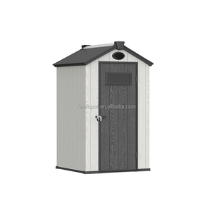 Buitenhars Opbergschuur Afsluitbare Deur Waterdicht <span class=keywords><strong>Plastic</strong></span> Tuingereedschap Schuur Ramen Openingen Patio Meubilair - Product Image 5