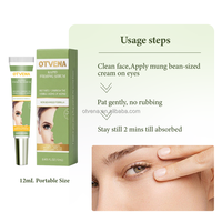 Крем для глаз OTVENA Herbal Eye Cream с мгновенным эффектом, быстрое укрепление, питание, лифтинг, уменьшение темных кругов, 12 мл
