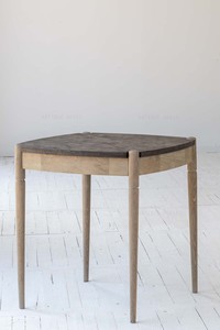 Muebles minimalistas auténticos, mesa de centro redonda para sala de estar, mesa de centro lateral, mesa moderna - Product Image 2