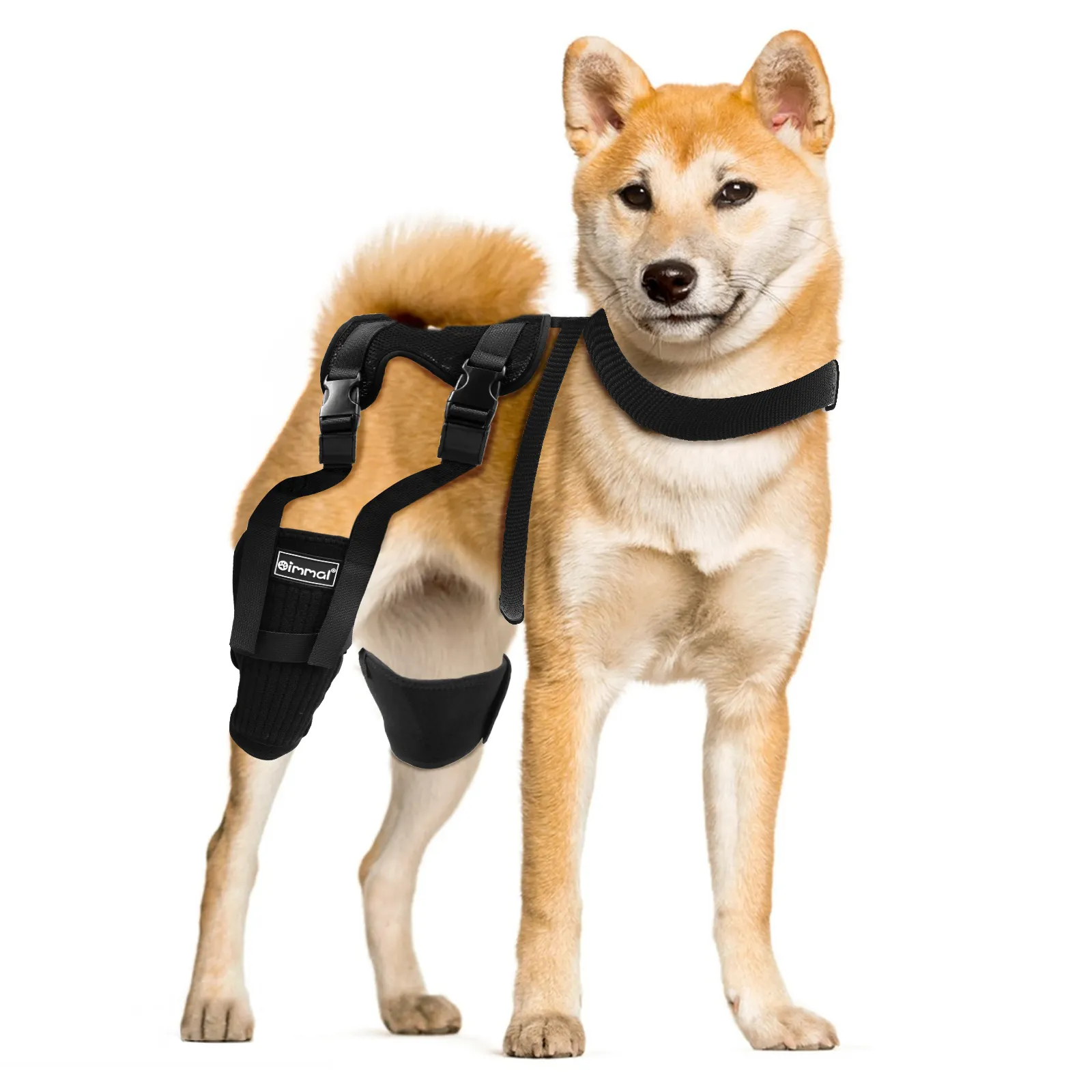 Oimmai Hond Knie Stift Brace Wrap Strips Verstelbare Knie Brace Ondersteuning Hond Benen Beschermer, Hond Knie Brace Voor Acl