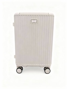 Custom Travel <b>Suitcases</b> Premium PC Aluminum Frame Zipper Luggage For Business And Leisure Trips With Durable Wheels - Product Image 5