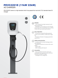 パイロットSinoPEVC2201Uタイプ1 7.7kW4.<span class=keywords><strong>3</strong></span>インチスクリーンCEevAC充電器充電ステーションパーキングガレージOCPP1.6J - Product Image 3