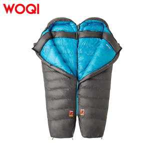 WOQI Unisex Adulto Múmia Estilo Para Baixo Saco De Dormir O Ano Todo Exploração e Caminhadas Tecido De Poliéster Frio Tipo - Product Image 4